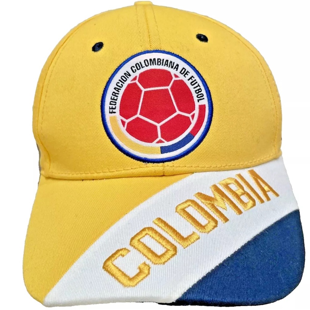 RARE COLUMBIA Futbol Soccer Federation Hincha FCF OFFICIAL Cap Hat Soccer NEW